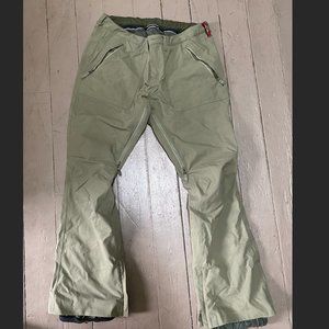 Burton Tan Women's Snowboarding Pants, XL